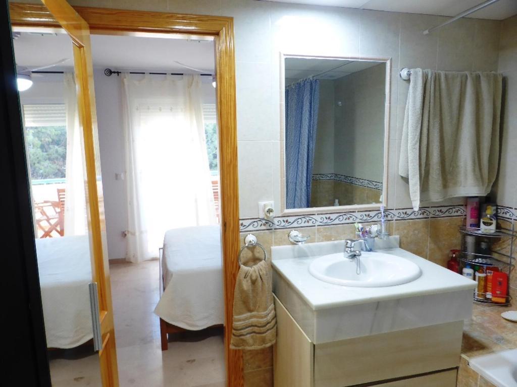 Apartamento Con Terraza, Garaje Y Piscina A 350M Playa Гарруча Экстерьер фото